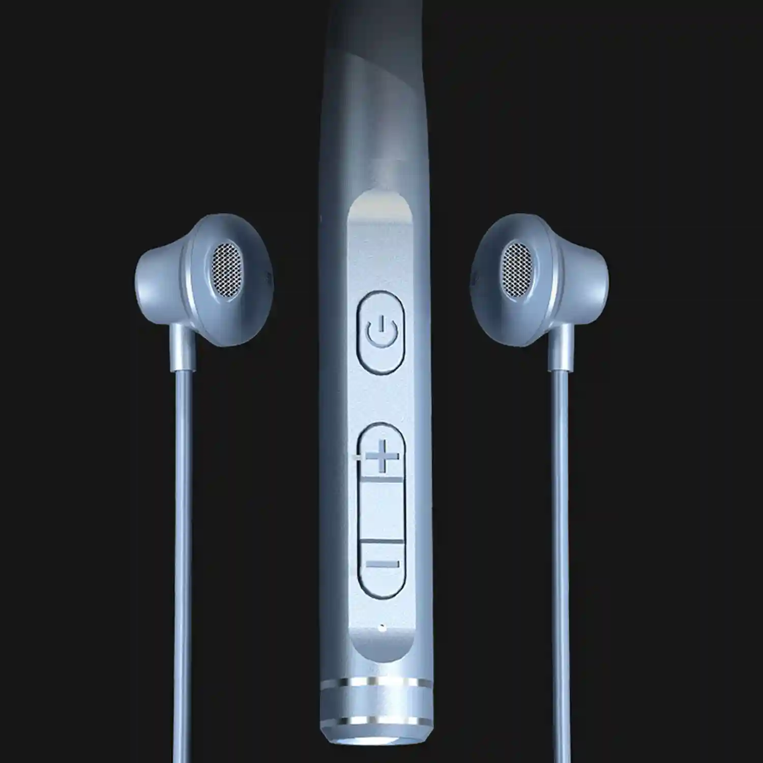 Auriculares K12 Sport con banda de cuello. Cascos magnéticos Bluetooth 5.2,  luz led, 15 horas de