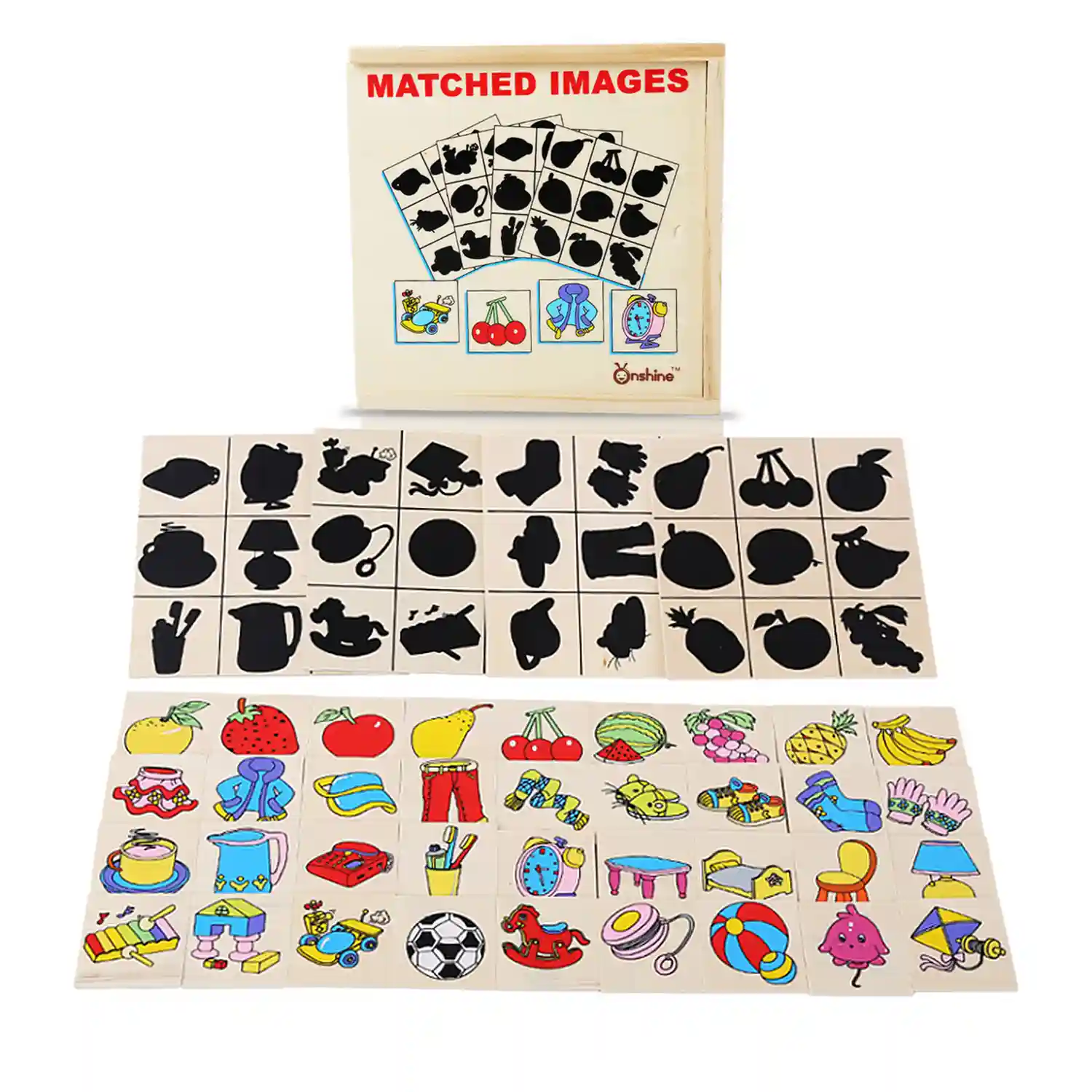 Sellos de madera Juguetes de rompecabezas Juguetes de aprendizaje Juguetes  de experimentos de cienci Yotijar Juguetes de sellos para niños
