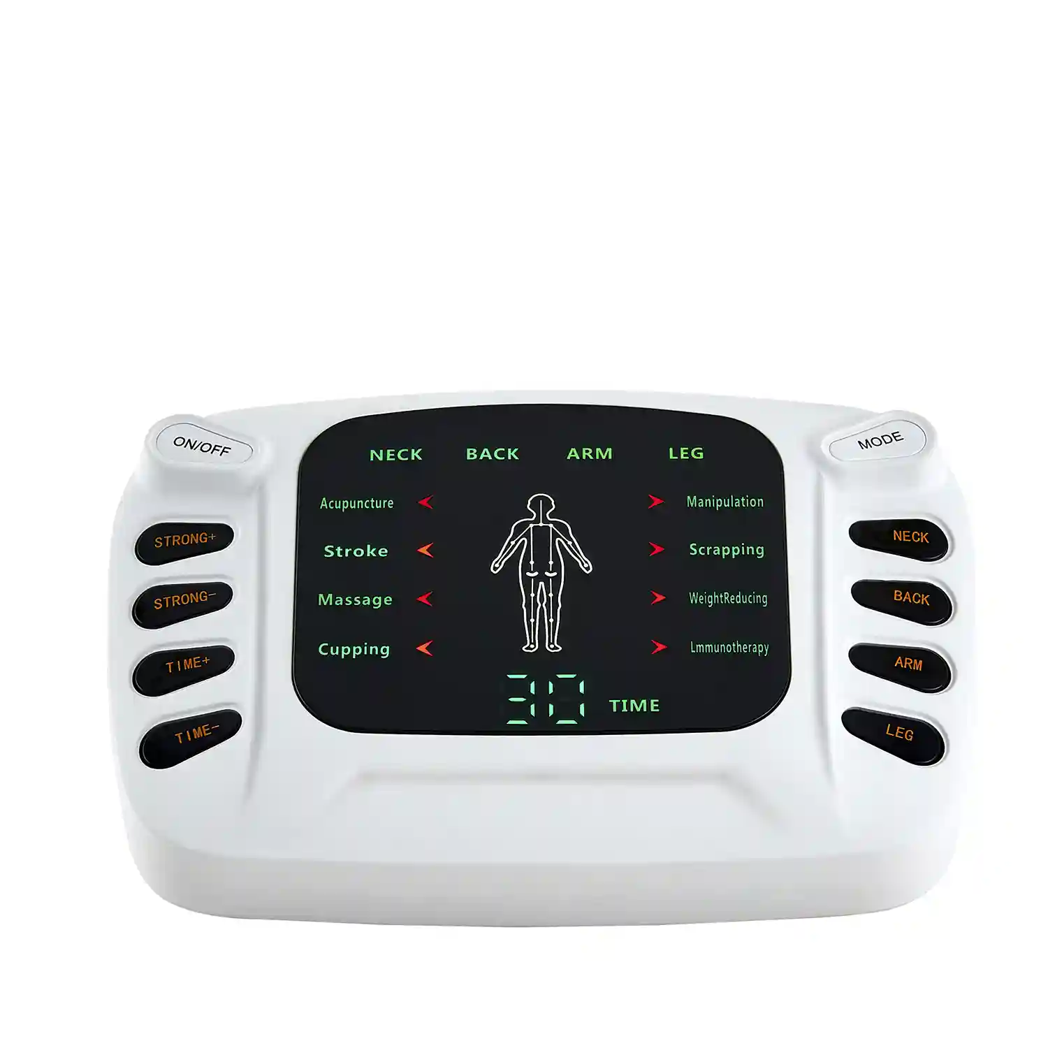 EMS Electroestimulador muscular MHD-YK16 portátil. 16 modos, 20  intensidades, 2 canales. DAM Plata - Relajación y masaje - Los mejores  precios
