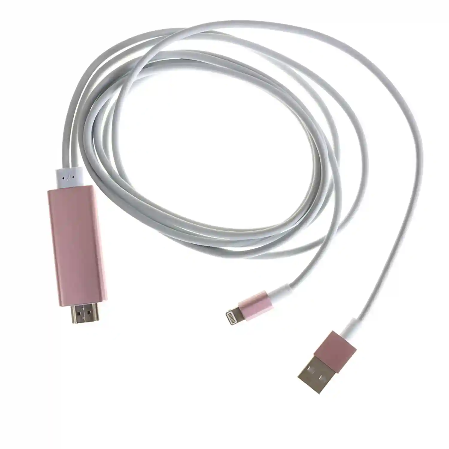 CABLE HDMI PARA iPHONE iPAD LIGHTNING 8 PINS