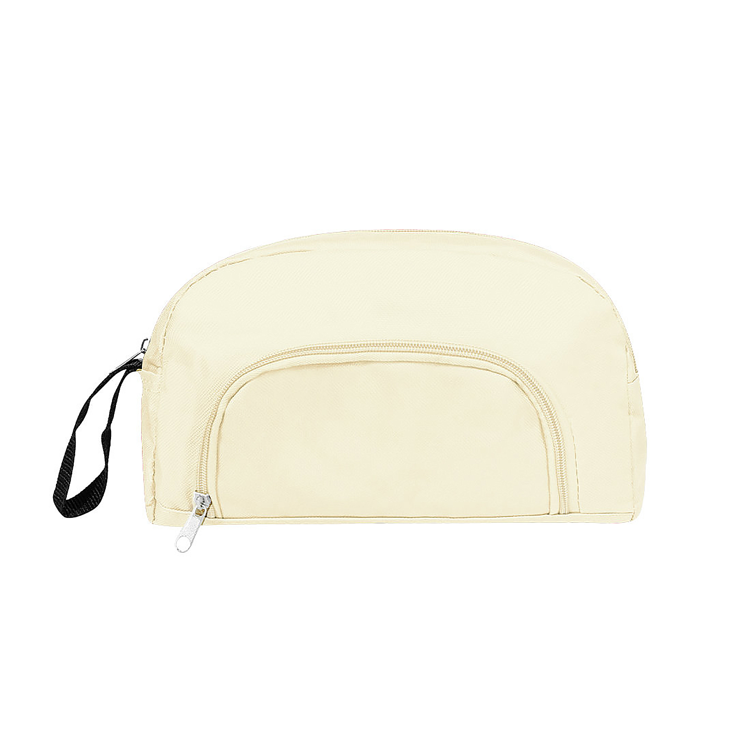 DAM - Bolsa de higiene de viagem oval DAM 25x16x8 cm. Cor: Branco