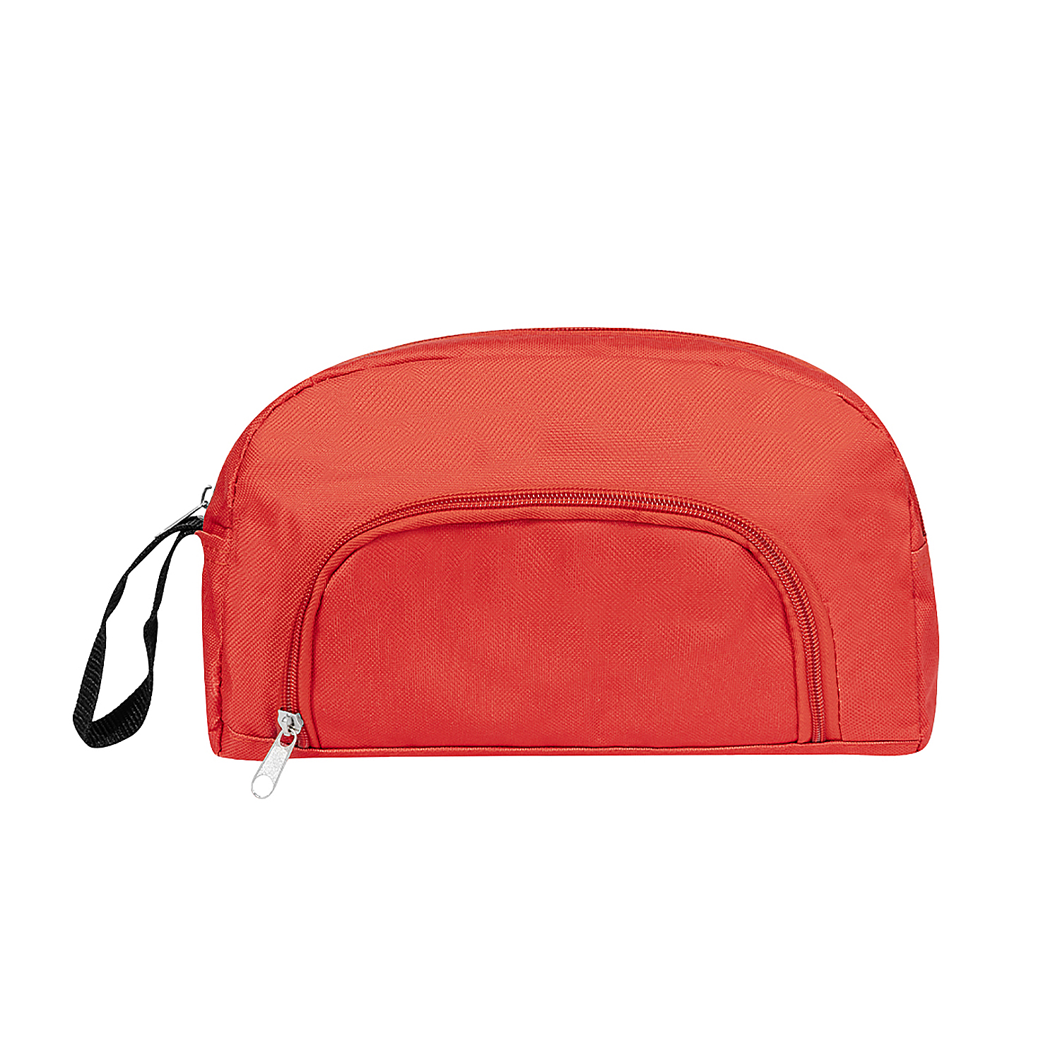 DAM - Bolsa de higiene de viagem oval DAM 25x16x8 cm. Vermelho