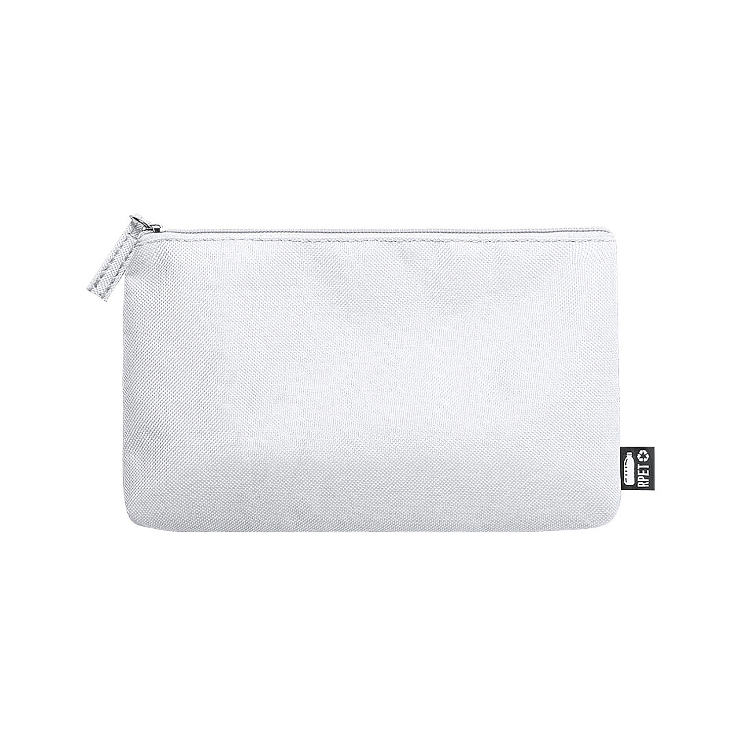 DAM - Bolsa de toilette da linha DAM Nature em resistente RPET 600D 21x12x3 Cm. Cor: Branco