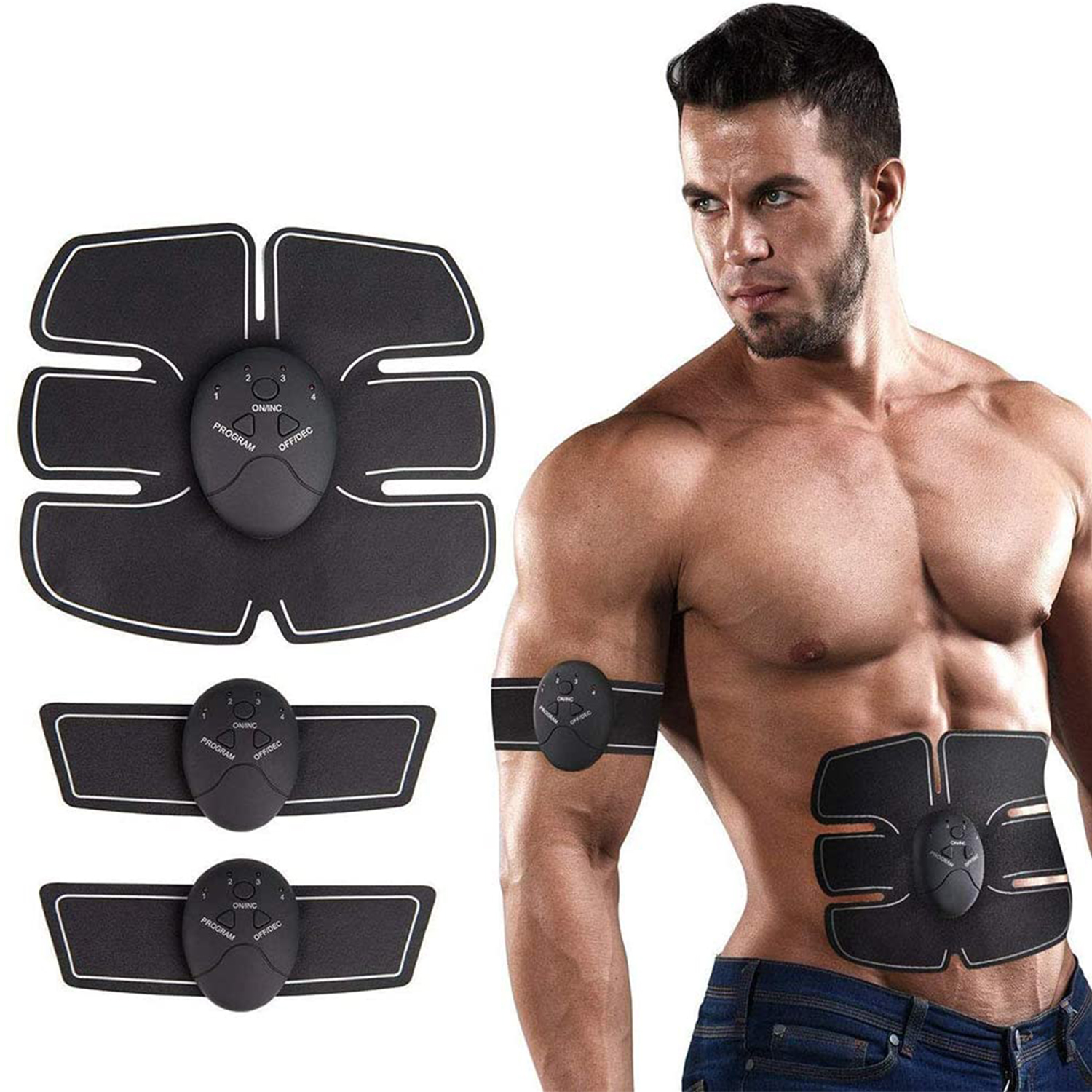 Electro estimulador Muscular - tonifica abdominales brazos Fitness Otros