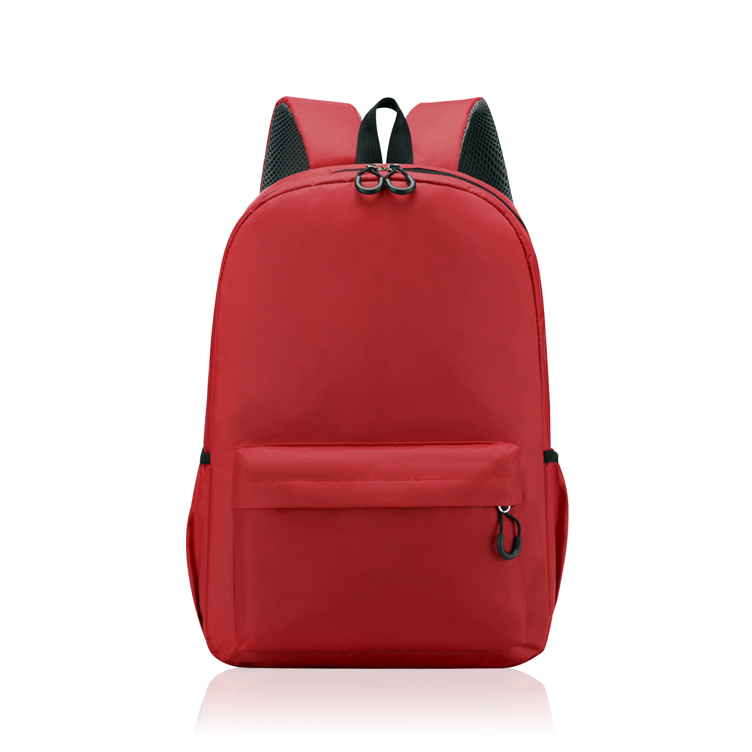 DAM - Mochila DAM 40cm em resistente Poliéster 210D. Alças acolchoadas e impermeáveis ​​à prova de chuva. 27x12x40 cm. Vermelho