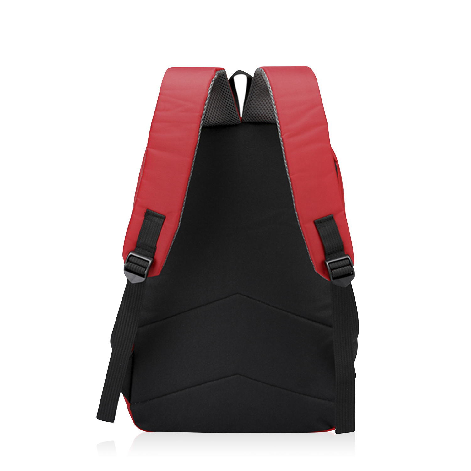 imagem de Mochila DAM 40cm em resistente Poliéster 210D. Alças acolchoadas e impermeáveis ​​à prova de chuva. 27x12x40 cm. Vermelho3