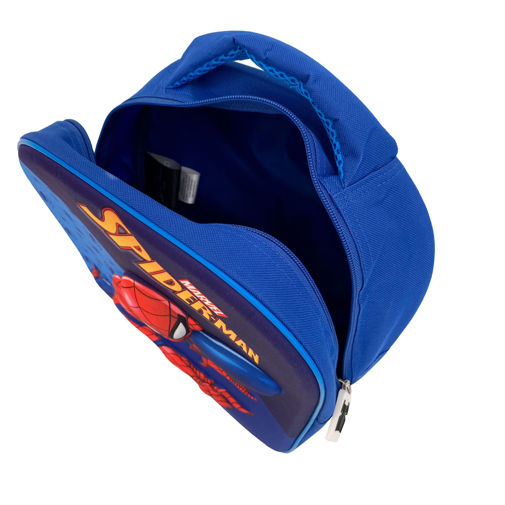 imagem de Mochila DAM Spiderman 3D EVA com personagem em relevo. 26x10x30 cm. Cor: Azul4