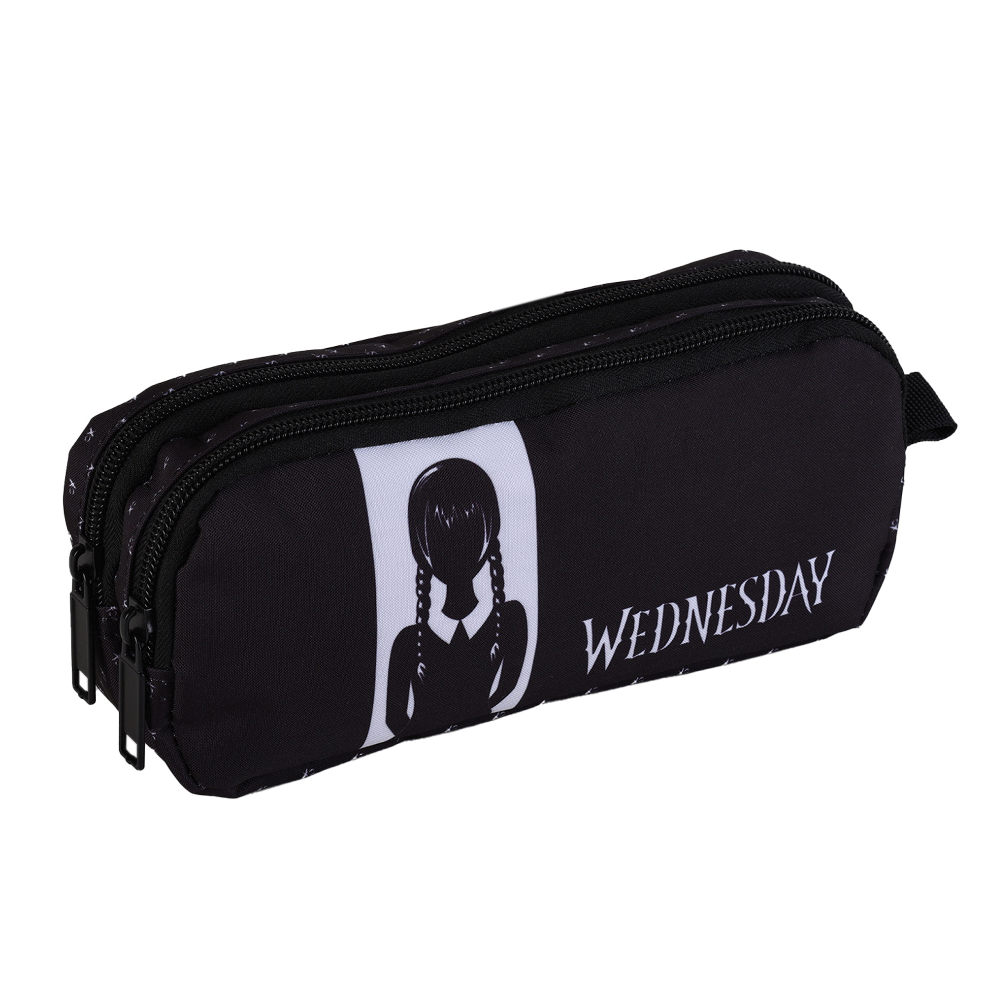 DAM - DAM Wednesday Miercoles y Cosa Portatodo Gamer Case. Interior totalmente forrado e personalizado. 22x7x10 cm. Cor: Preto