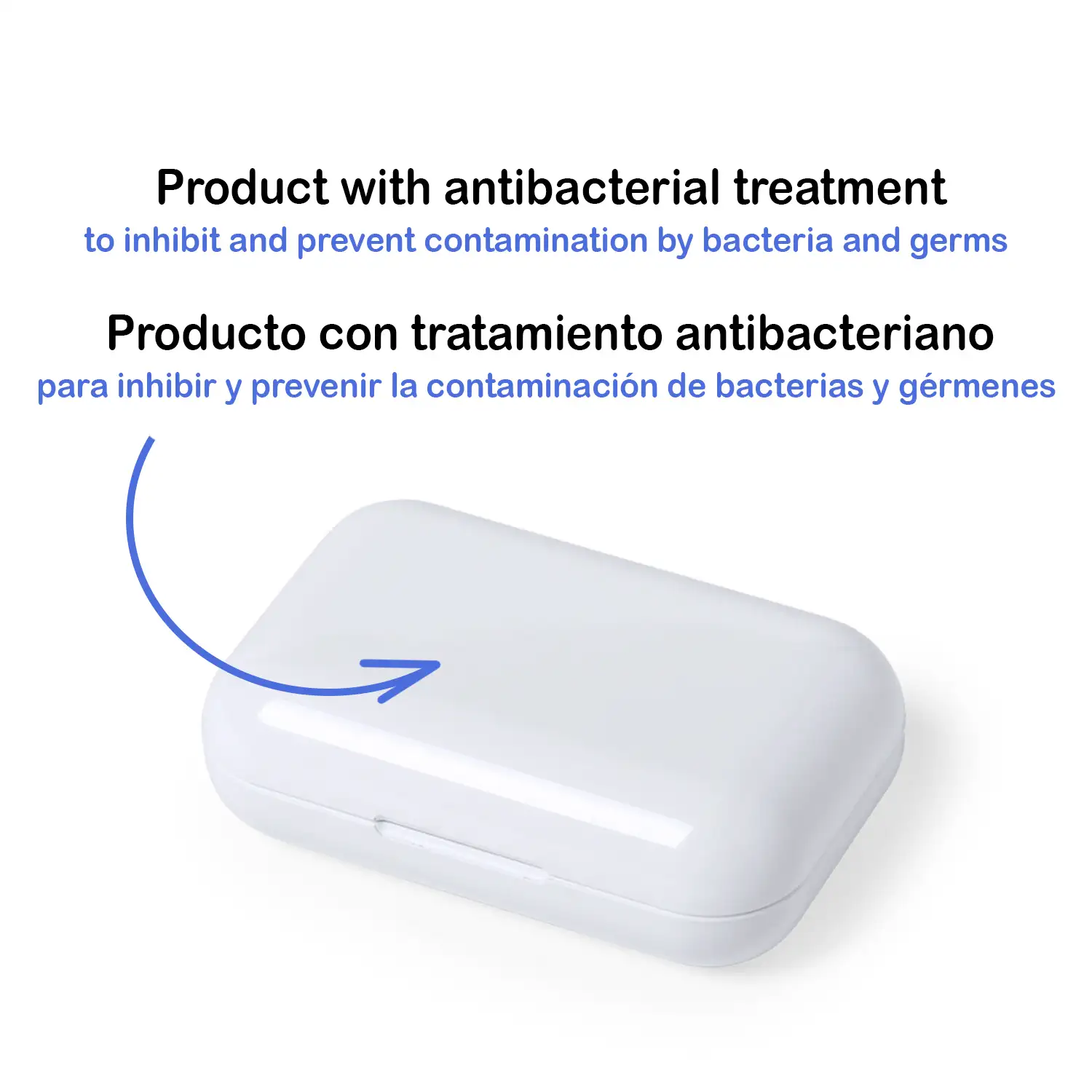 Auricualres Kikey TWS Bluetooth 5.0 antibacterianos con base de carga de 400mAh.