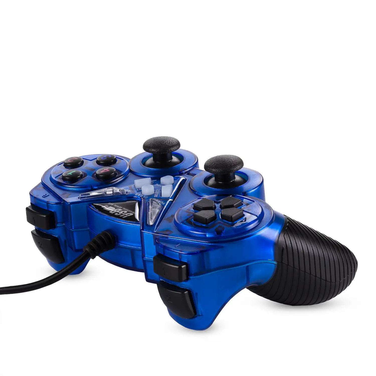 DBLUE Joystick Gamer D-Shock USB Para PC Azul