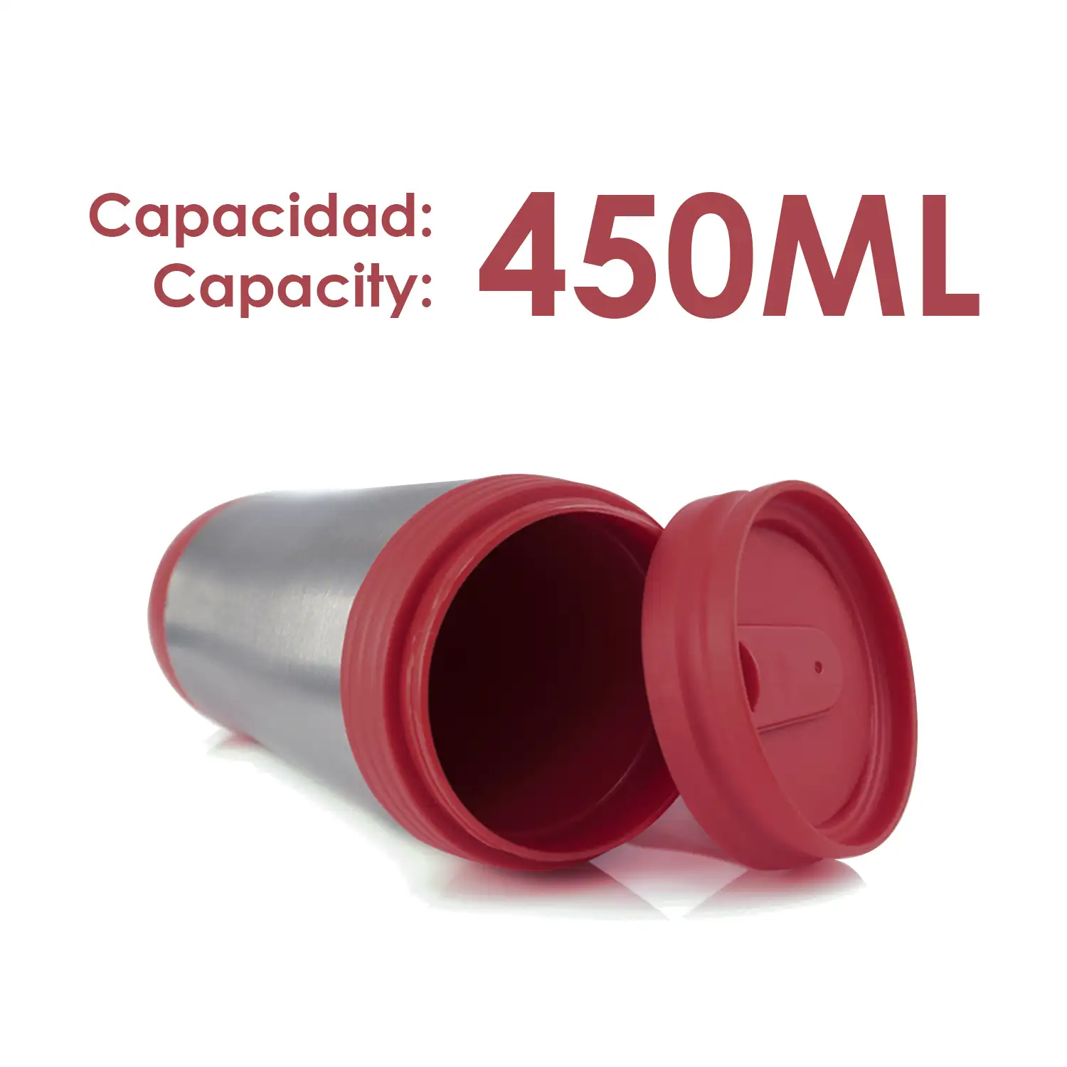 Shary taza de acero inox de 450ml de capacidad