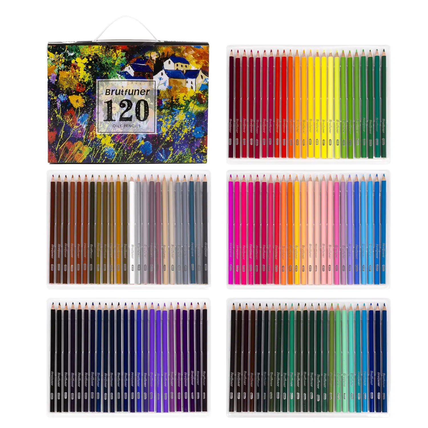 Lápices de colores de 520 colores, lápices de colores profesionales a base  de aceite para adultos y niños, suministros de arte para dibujar arte