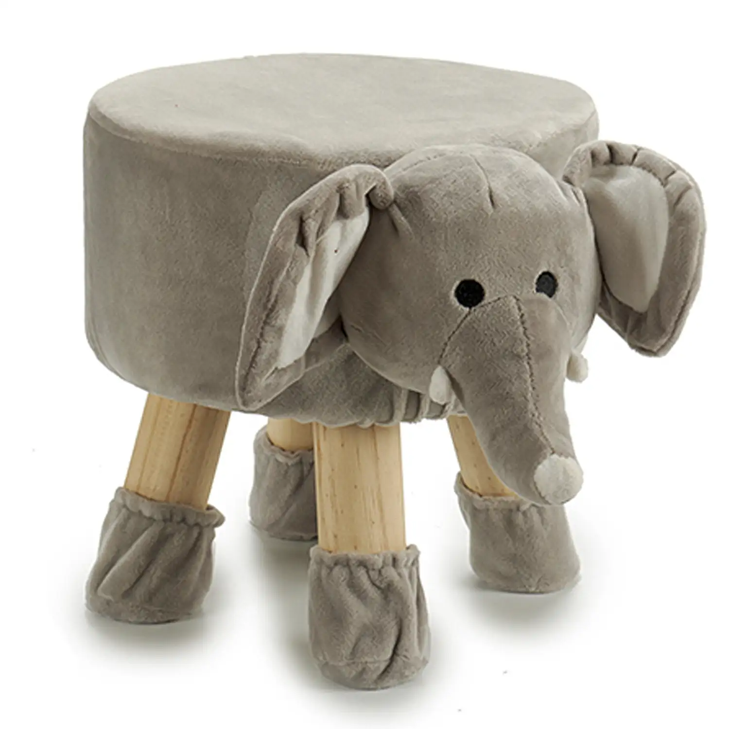 Taburete infantil diseño elefante