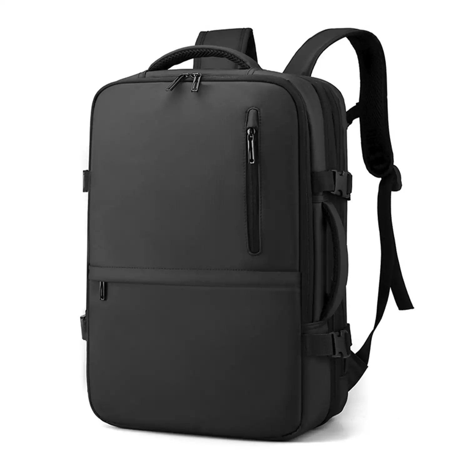 Mochila expandible viaje cabina de gran resistencia con multicompartimento y conexión USB.