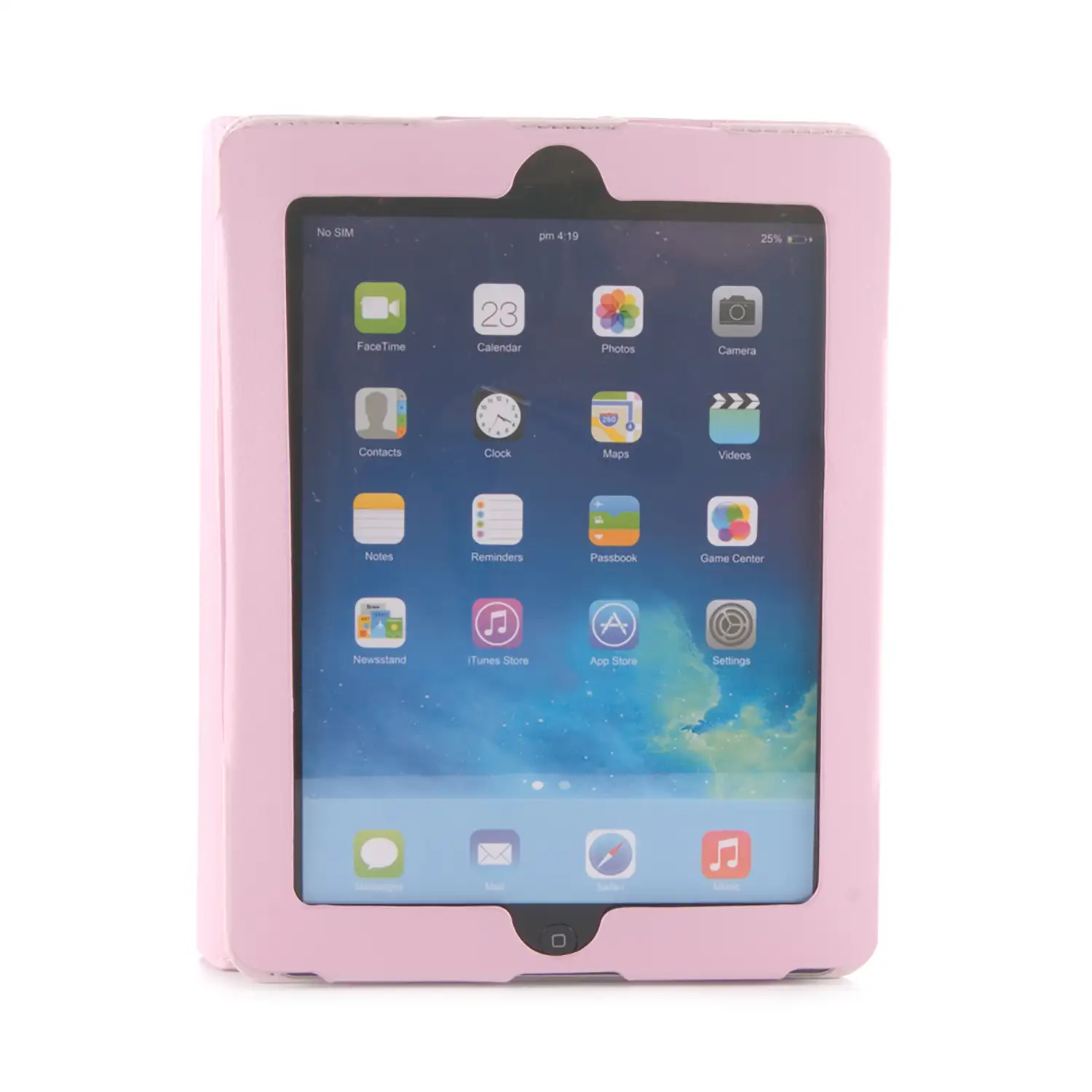 FUNDA CON TECLADO IPAD 2/3/4 -ROSA 