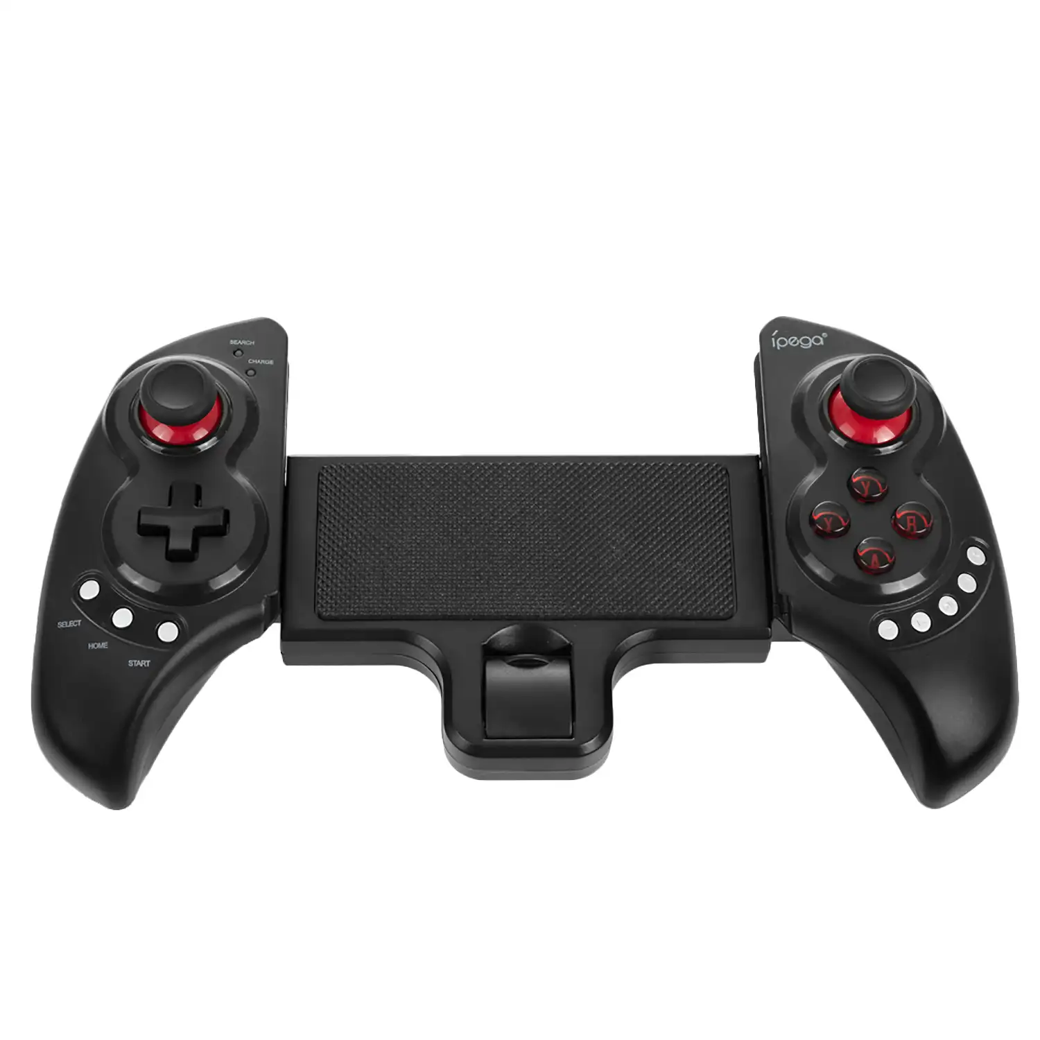 Gamepad Bluetooth extensible, con stand central, para Smartphones