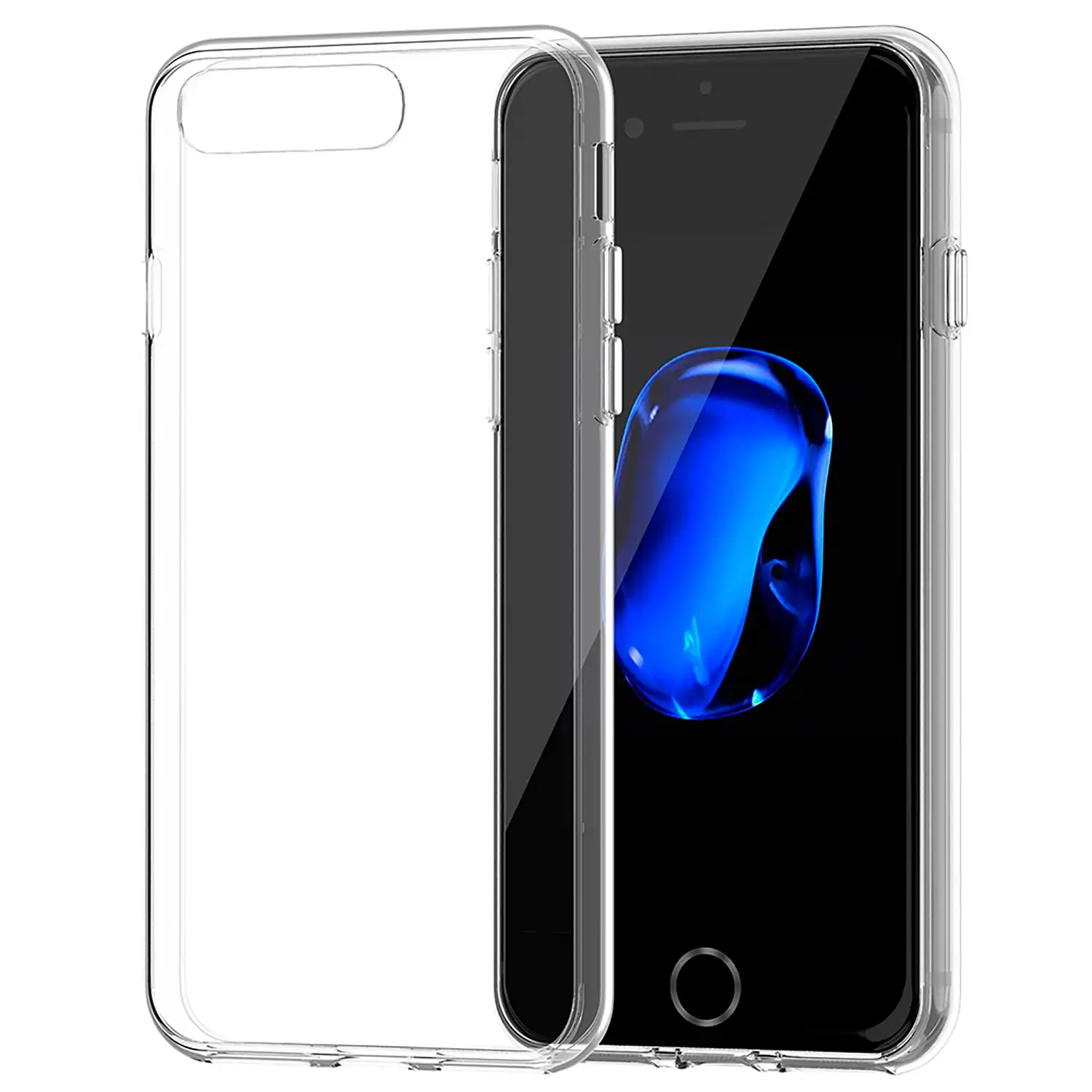 Carcasa de gel transparente para IP7 PLUS / 8 PLUS