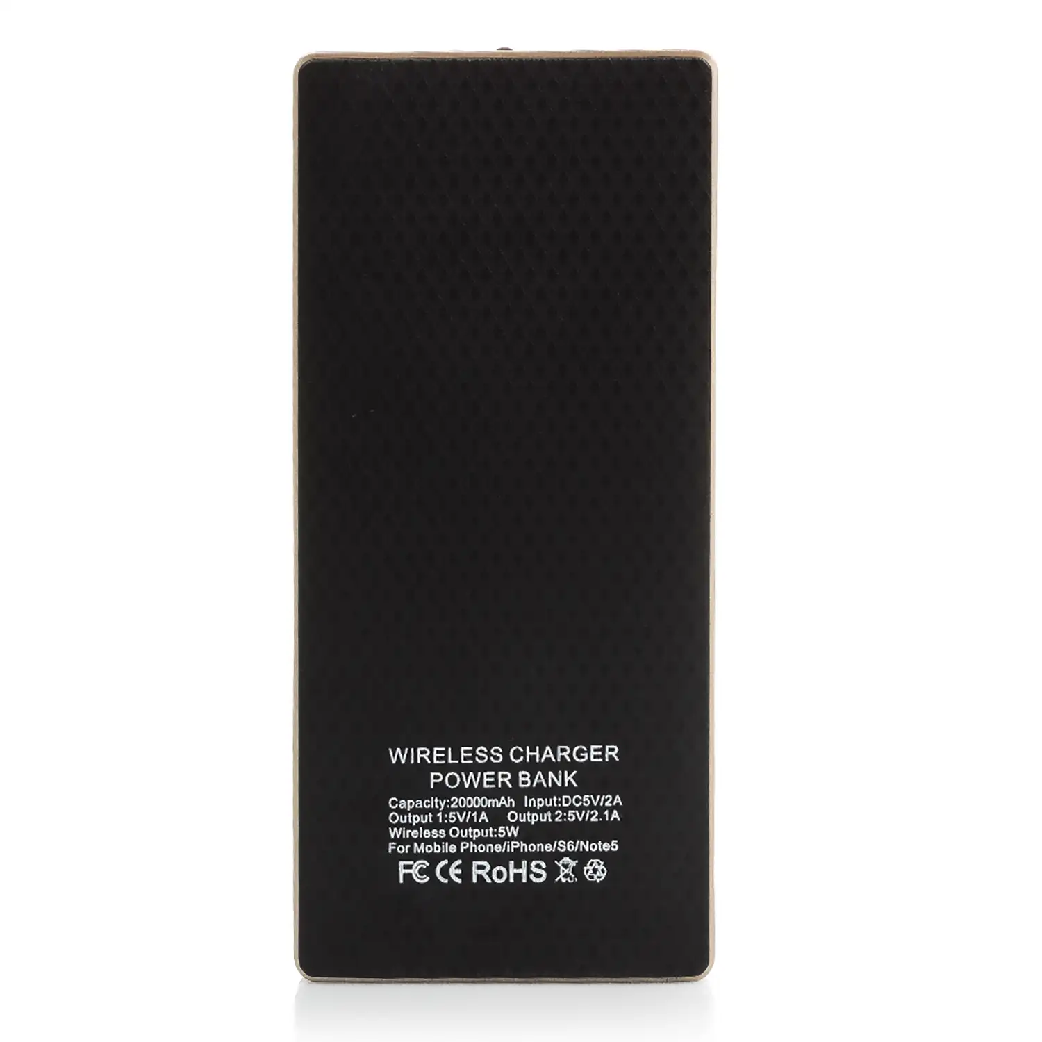 Powerbank con carga inalámbrica Qi WP02 20.000mAh